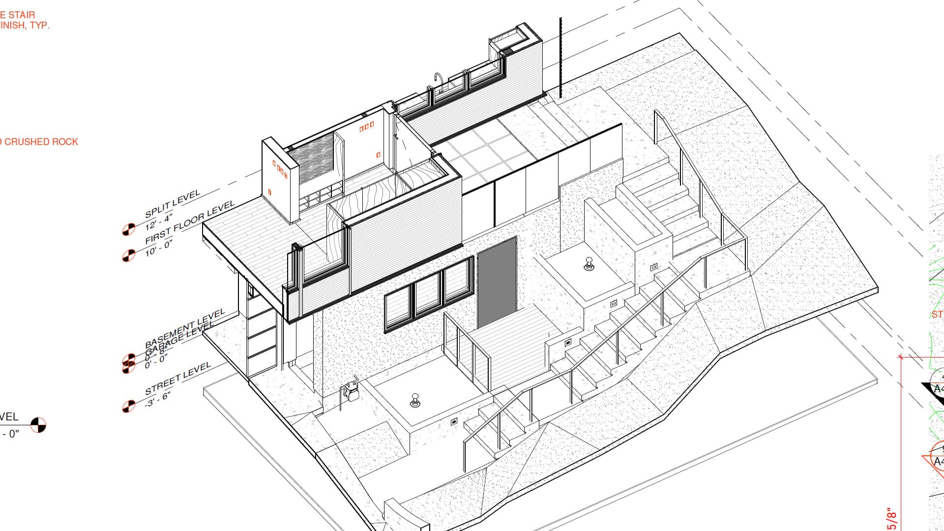 Architectural blueprint